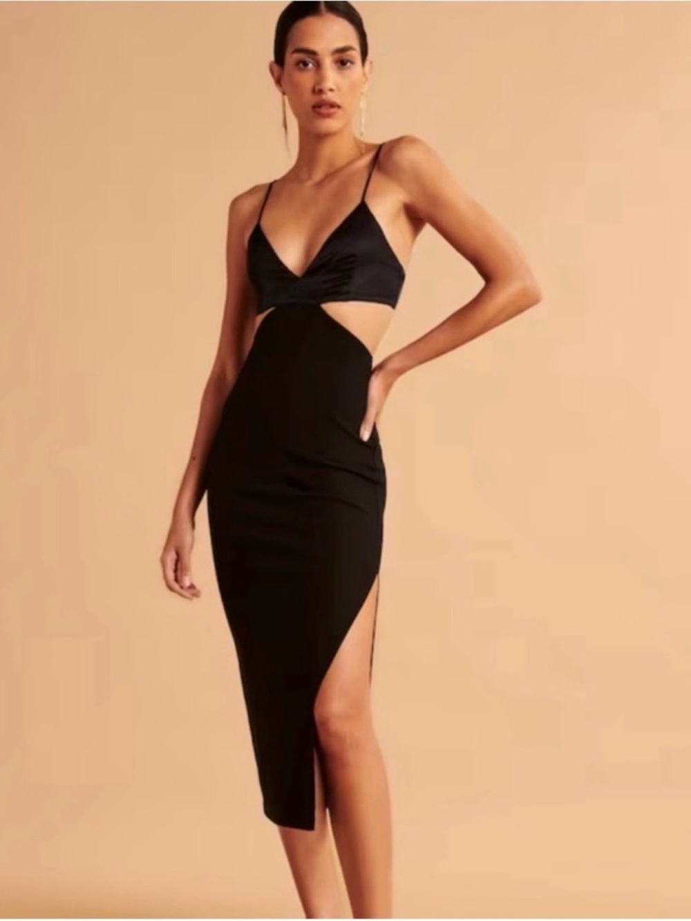 NEW Abercrombie & Fitch Cut Out Dress Medium